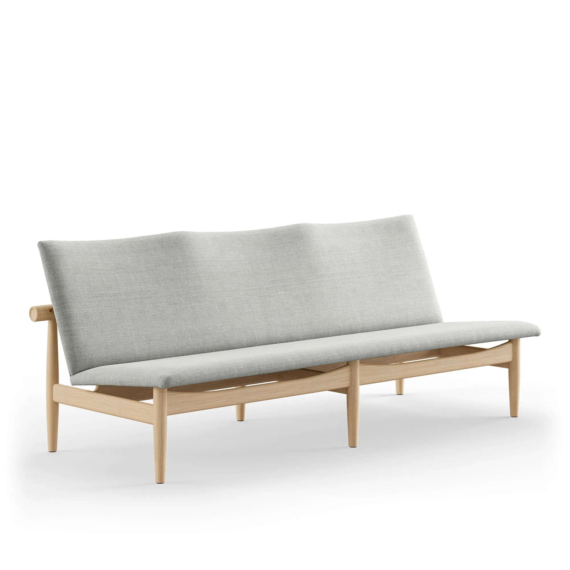 Japan soffa 3 sits Clear oiled oak - 1