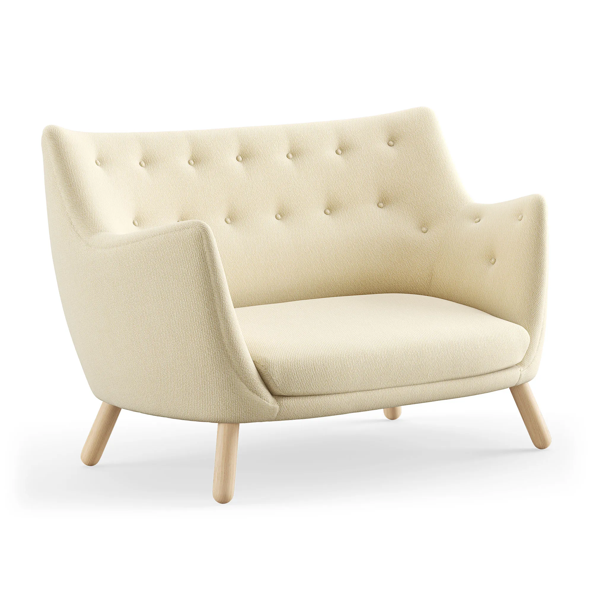 Poet soffa Light oiled oak - 1