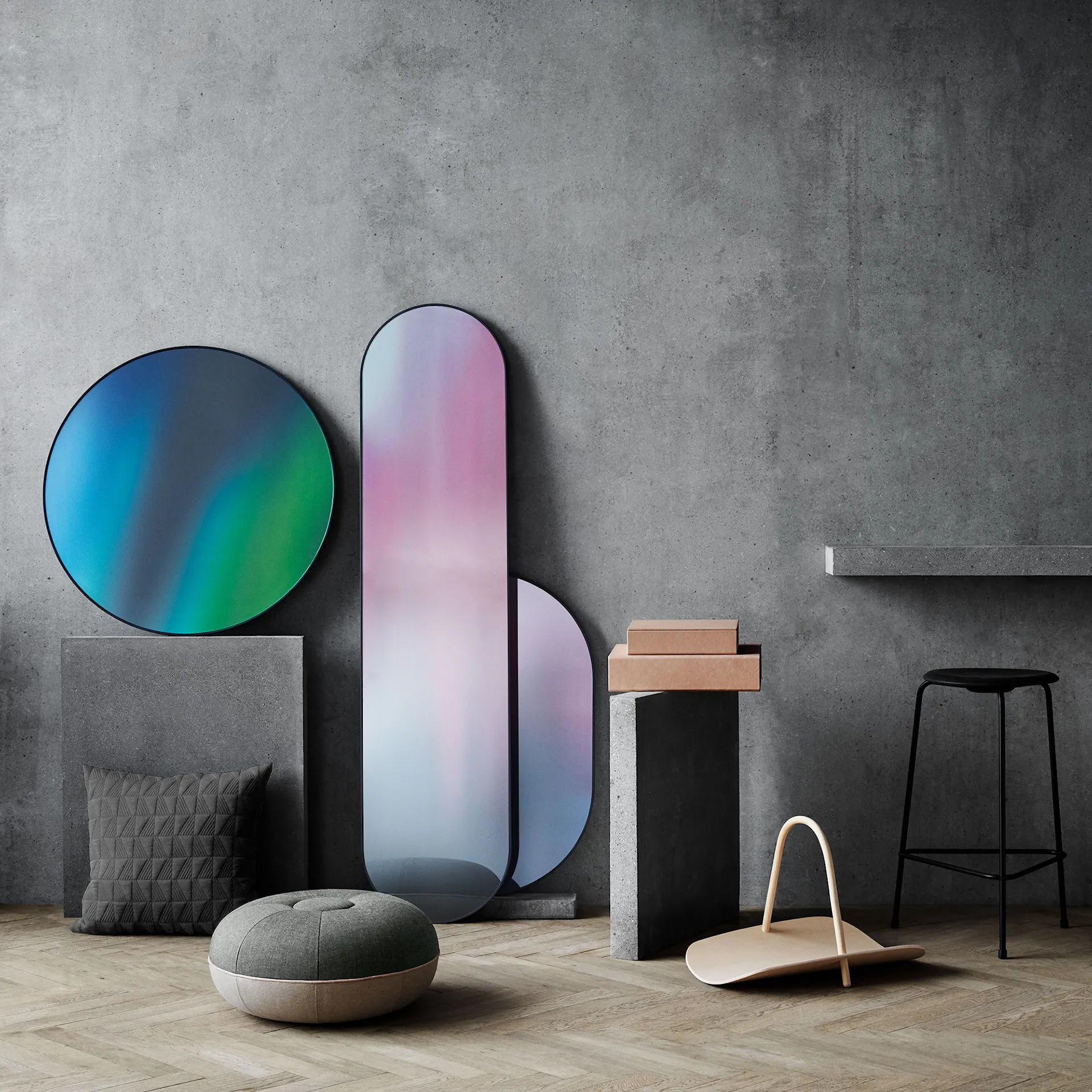 Studio Roso Mirror - Oval - Fritz Hansen - NO GA