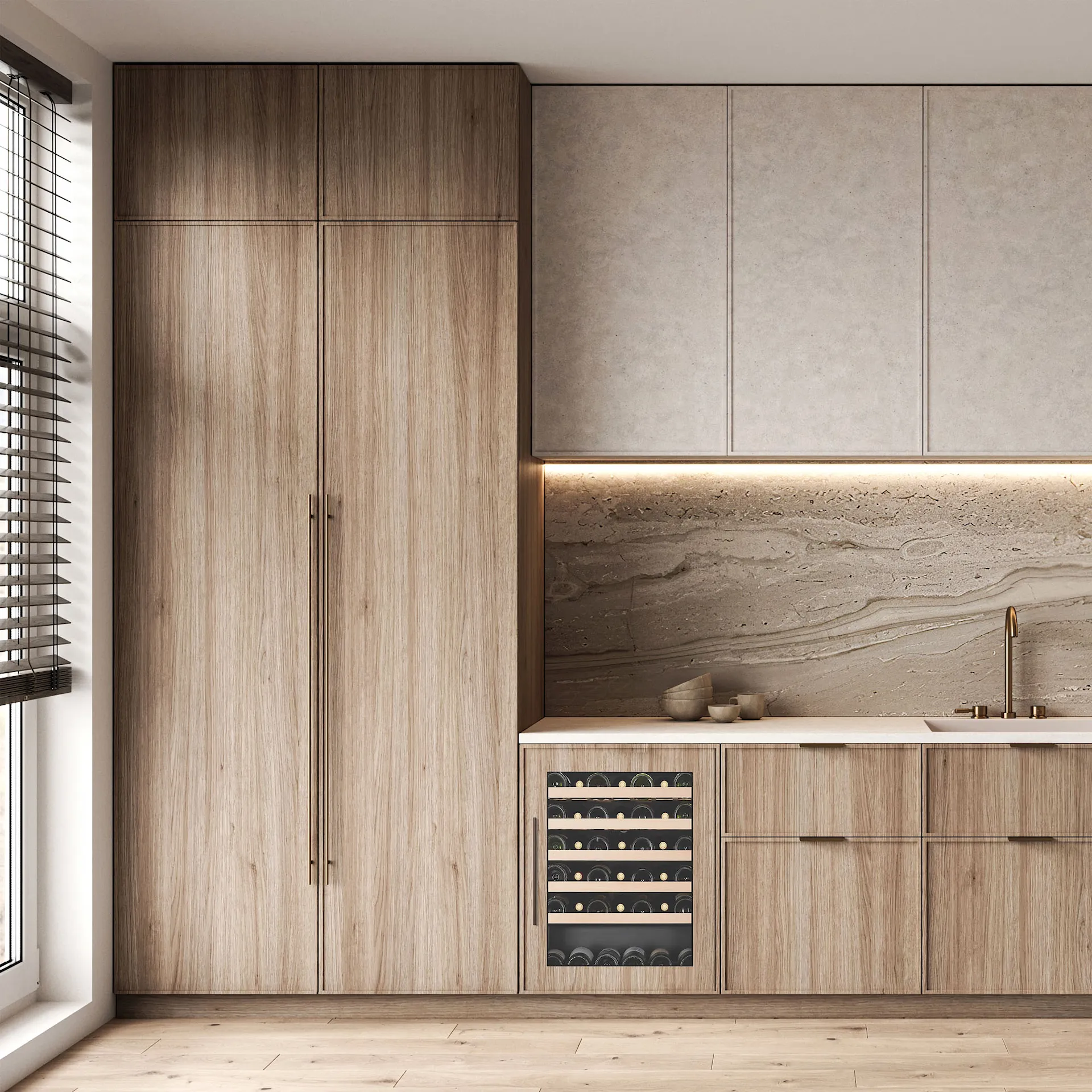 Kitchen collection singelzon integrated - Vigneron - NO GA