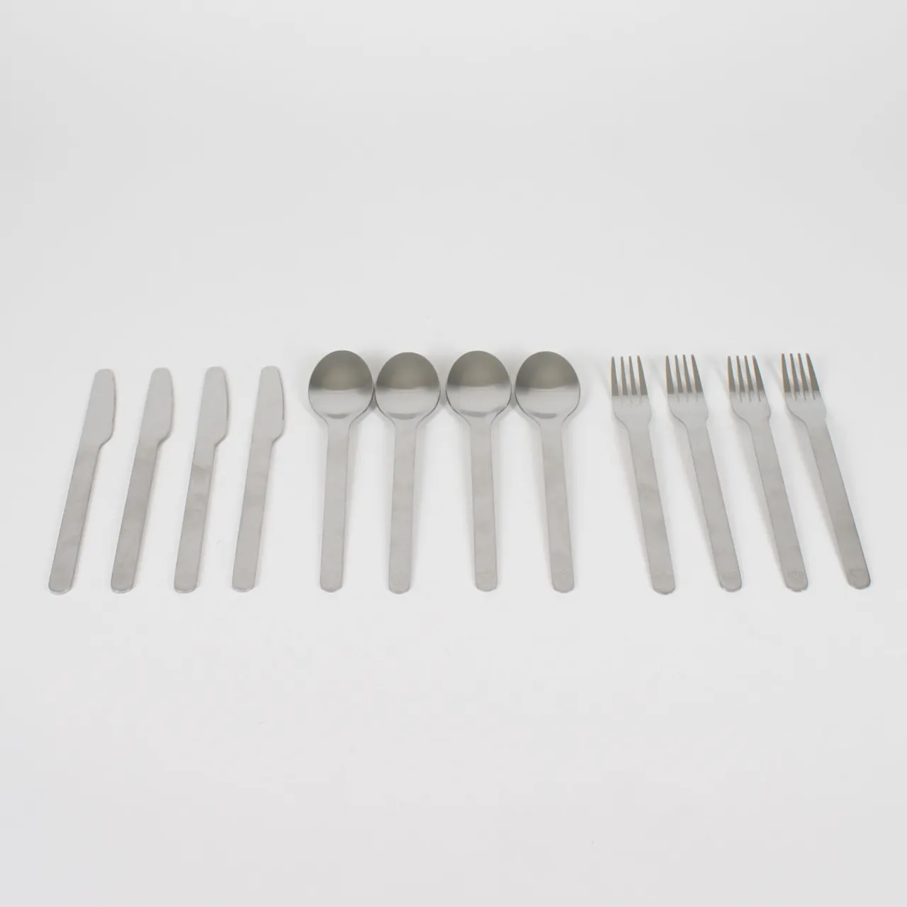 Steel Cutlery Pick Up Stainless Steel Set of 12