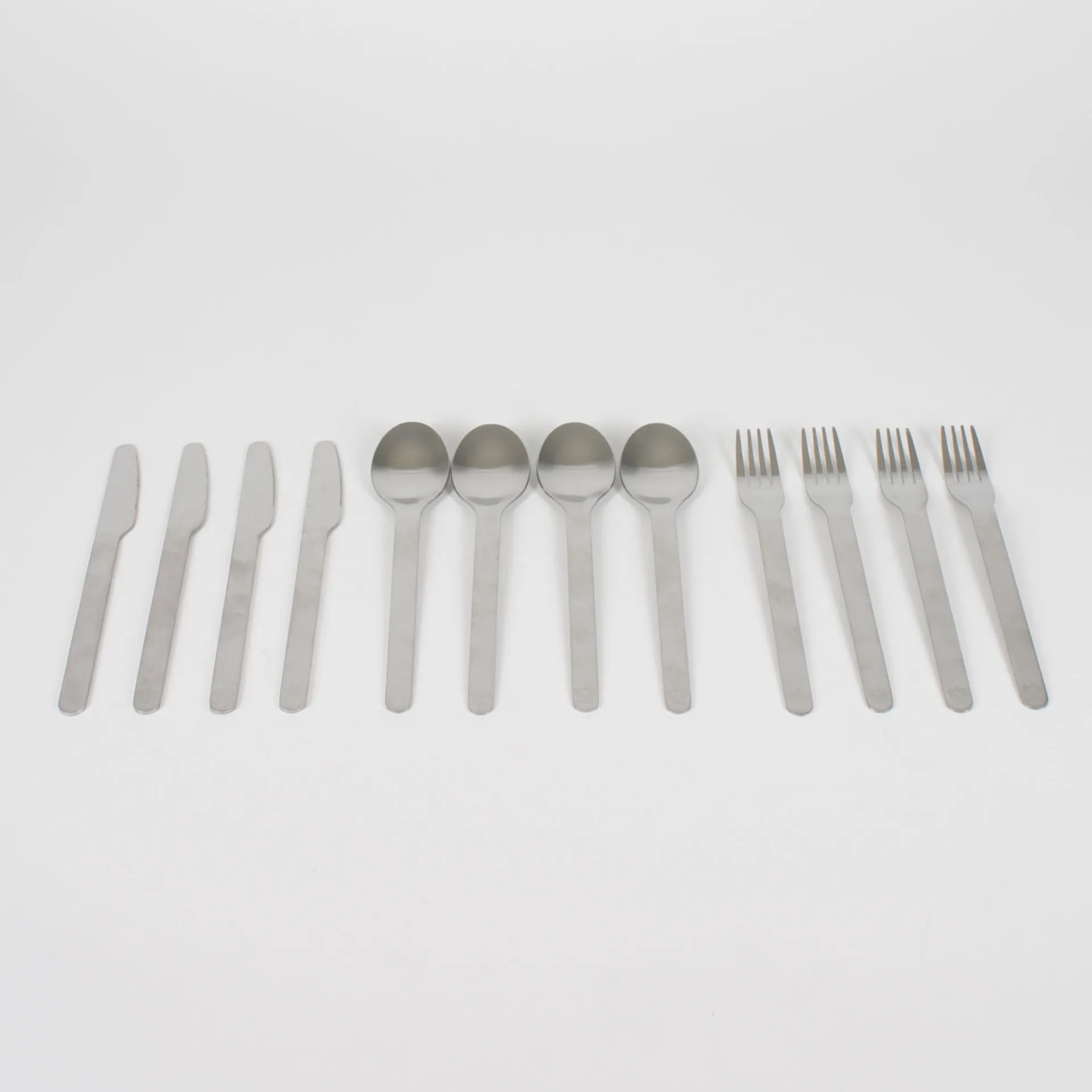 Steel Cutlery Pick Up Stainless Steel Set of 12 - NIKO JUNE - NO GA