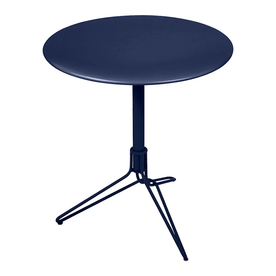 Flower Pedestal Table Deep Blue 92