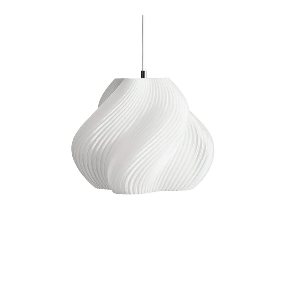Soft Serve 02 pendellampa Chrome White