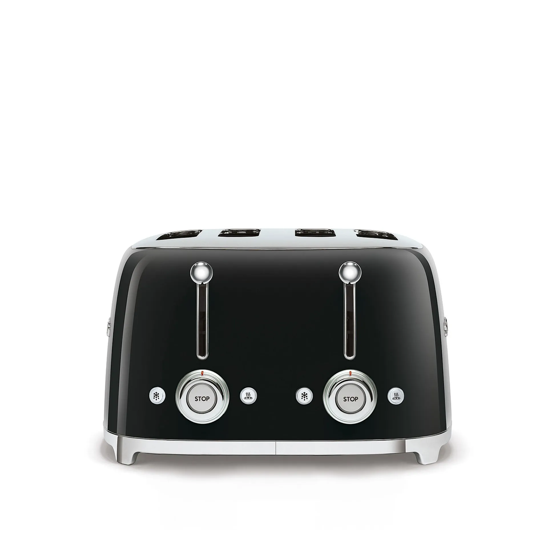 Smeg 4 Slot Toaster Black - Smeg - NO GA