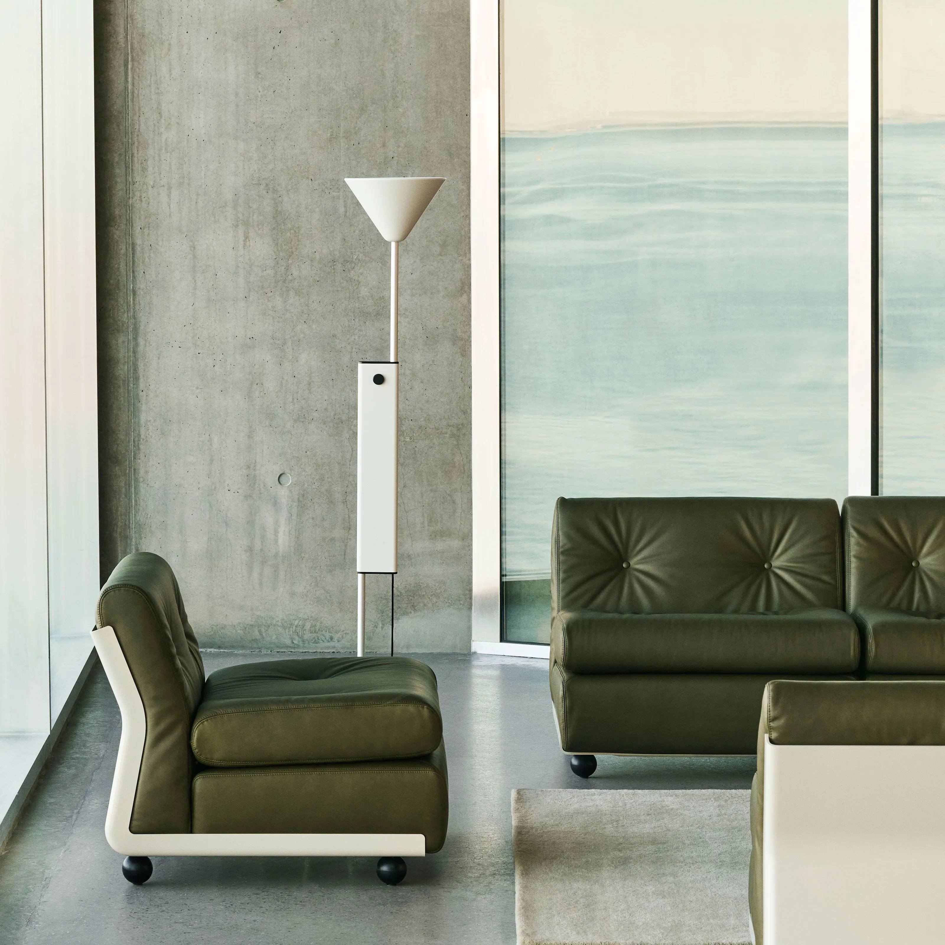 Twist Floor Lamp Cream white - 6
