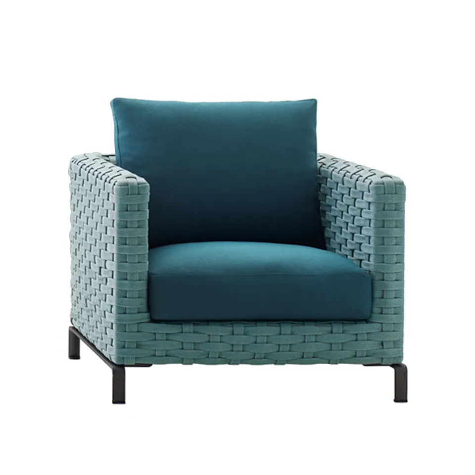 Ray Outdoor Fabric Armchair