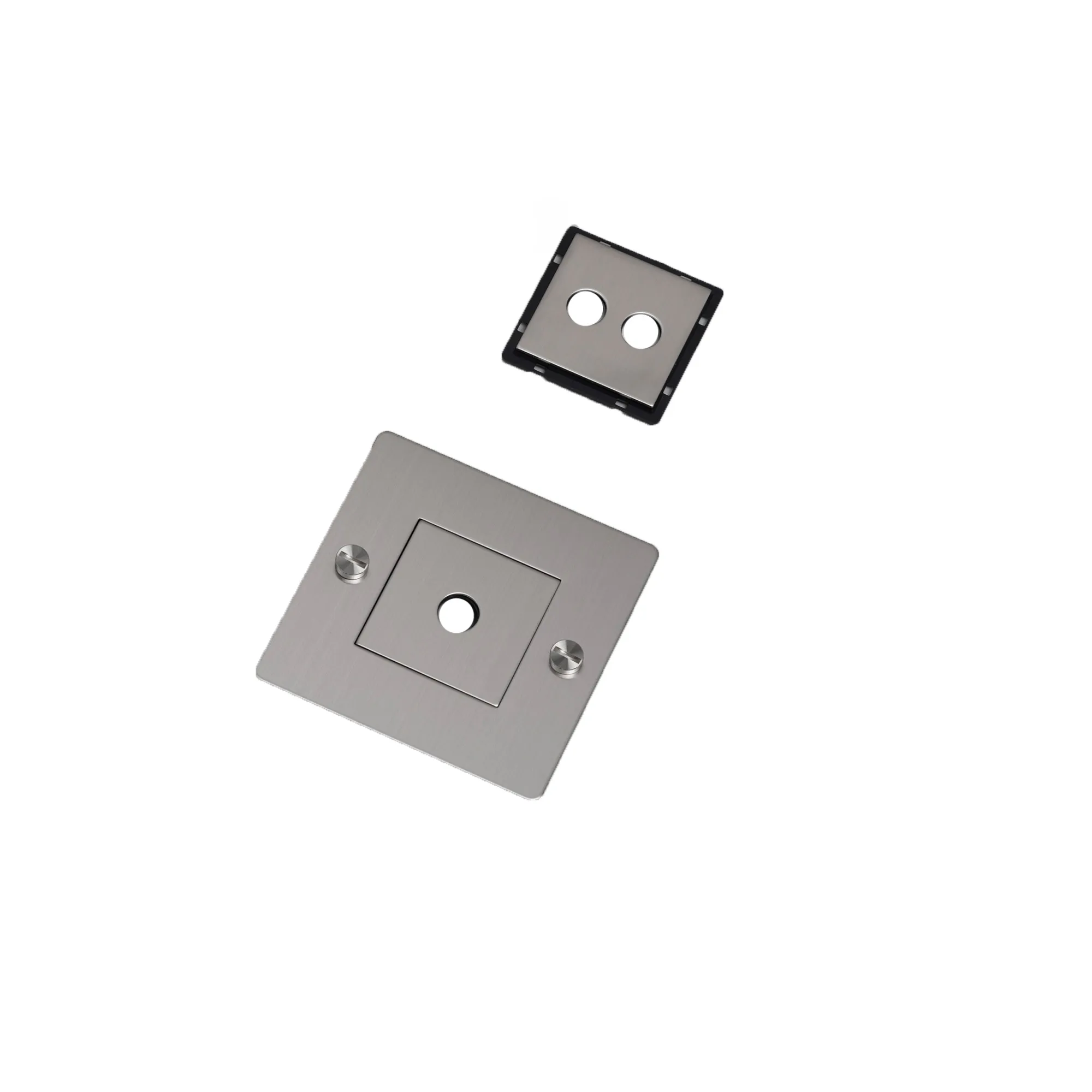 1G Wall Plate Horizontal With Infills - 1