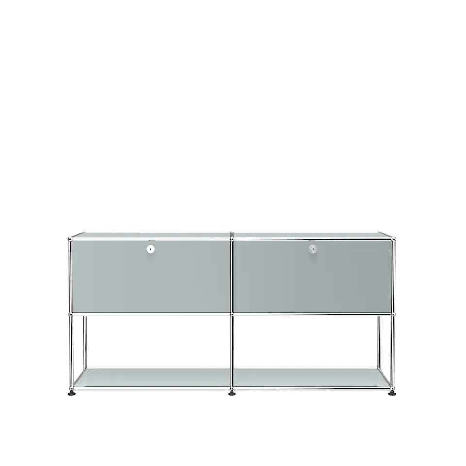 USM Haller 40 Sideboard, USM Matte Silver