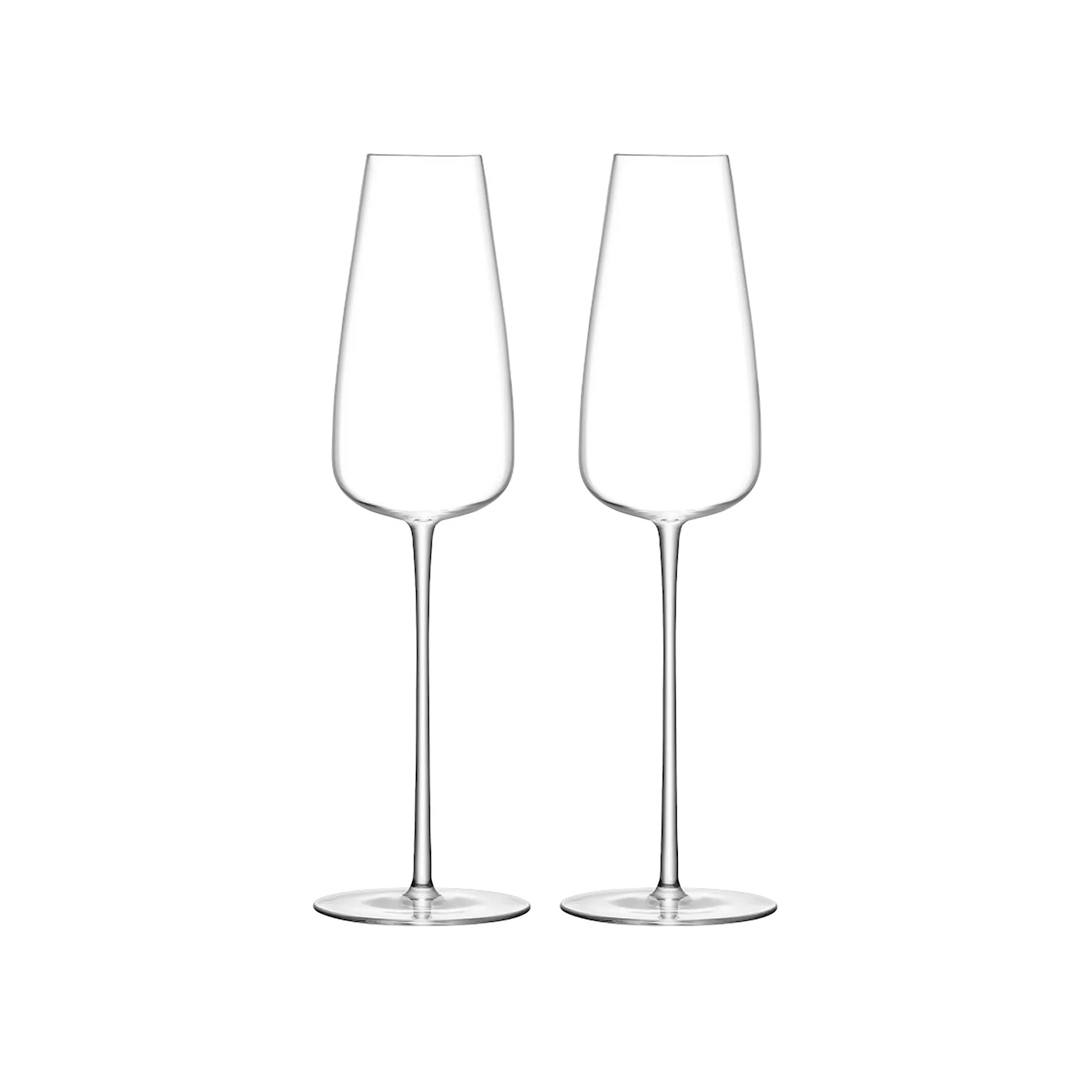 Wine Culture Champagne Flute - Set of 2  - LSA International - NO GA