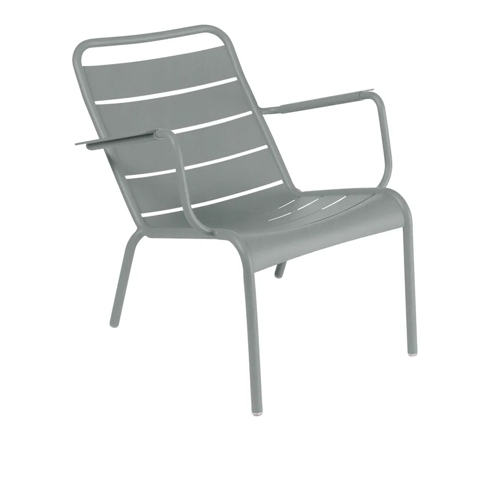 Luxembourg Low Armchair - Lapilli Grey