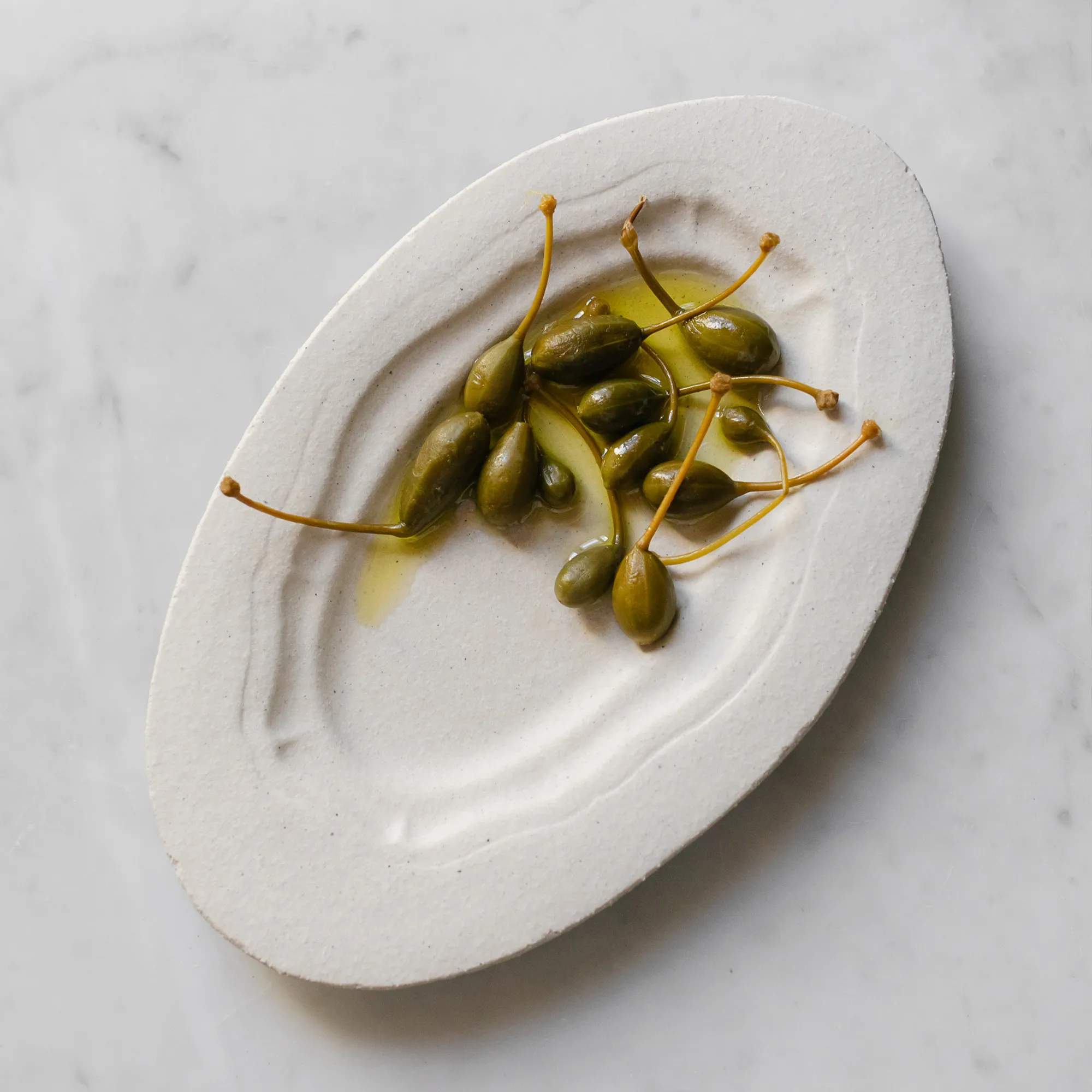 Refectoire Oval Dish M Sable Mat