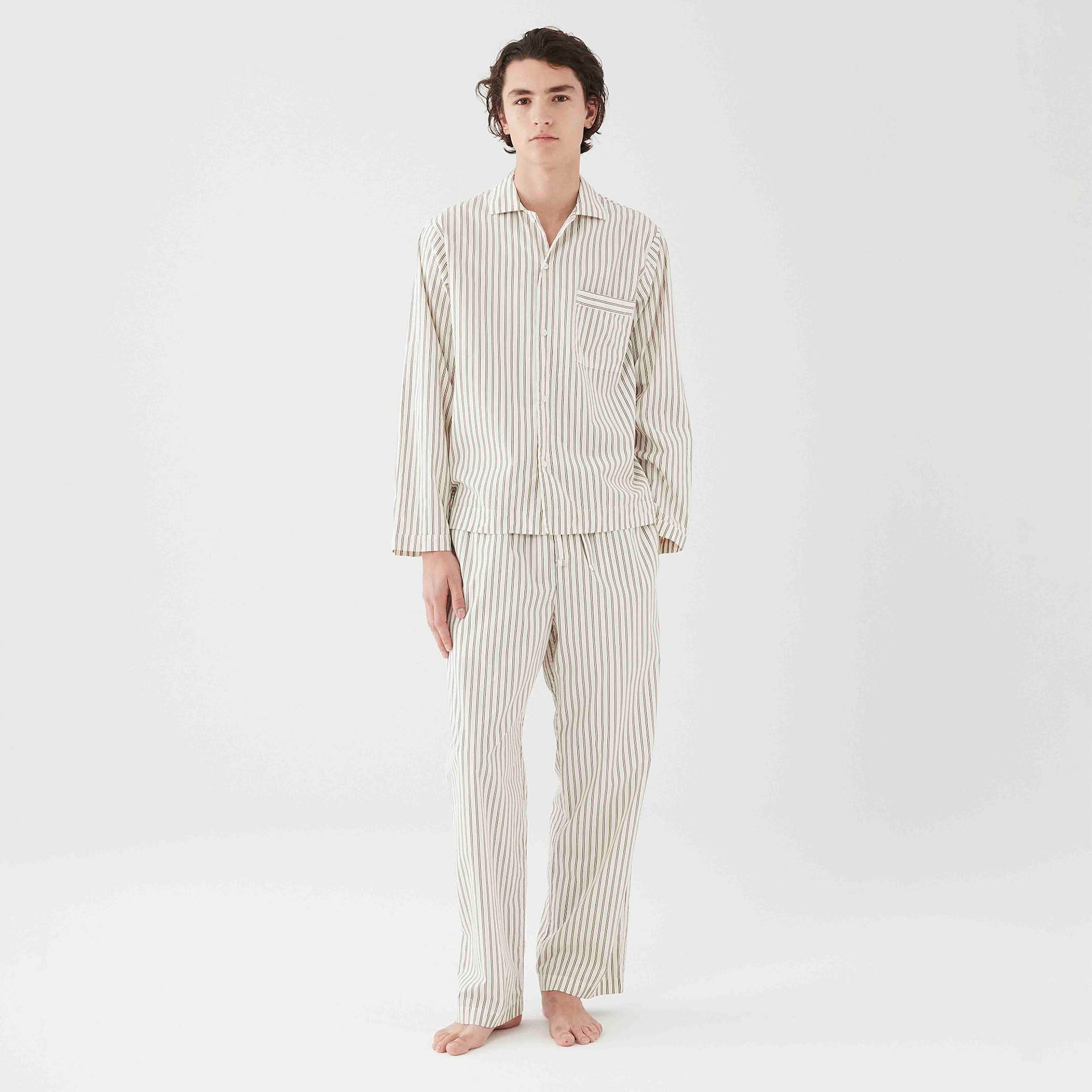 Poplin Sleepwear Pants Hopper Stripes - TEKLA - NO GA