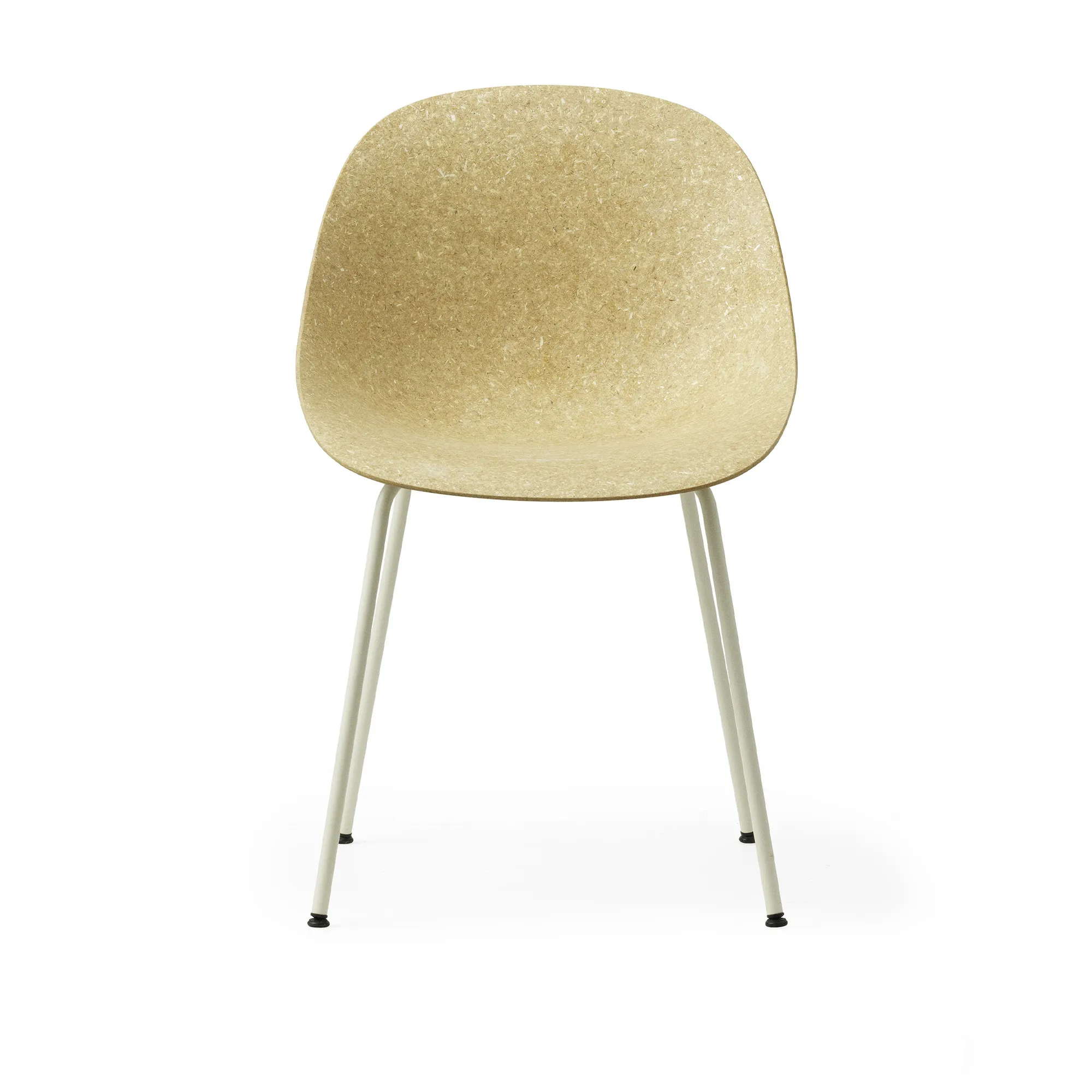 Mat Chair Cream Steel - 1