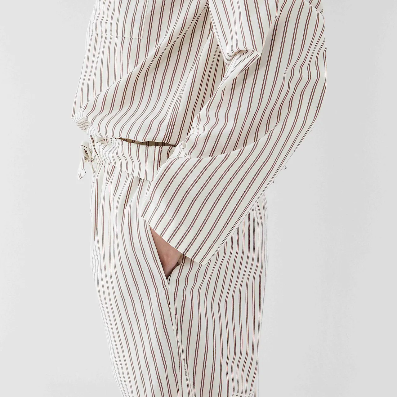 Poplin Sleepwear Hopper Stripes, Pants L