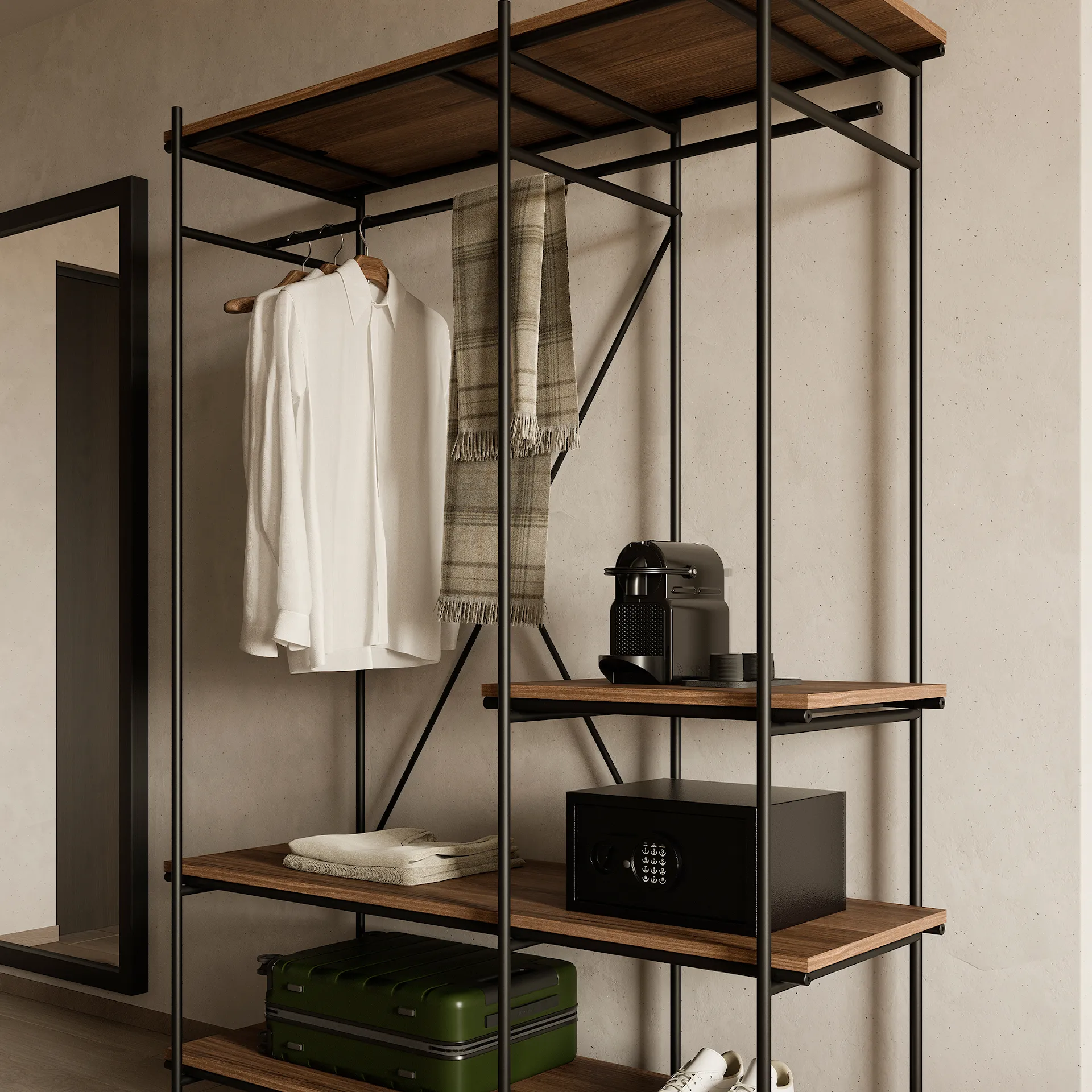 Oscar Hanging Rack - Ethnicraft - NO GA