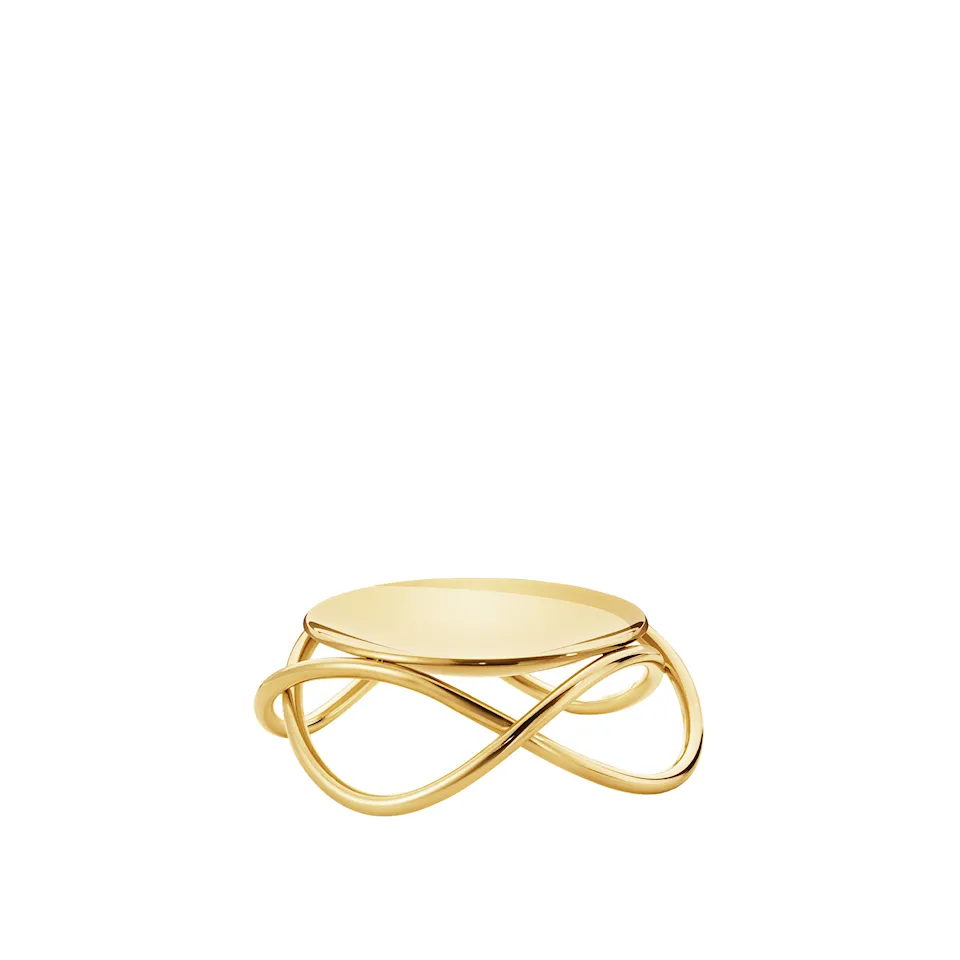 Glow ljusstake guld