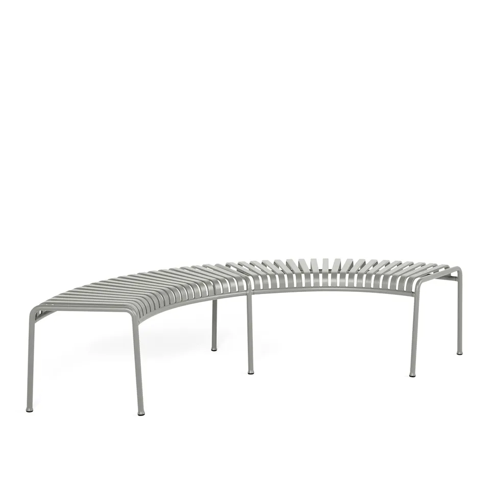 Palissade Park Bench - Sky grey