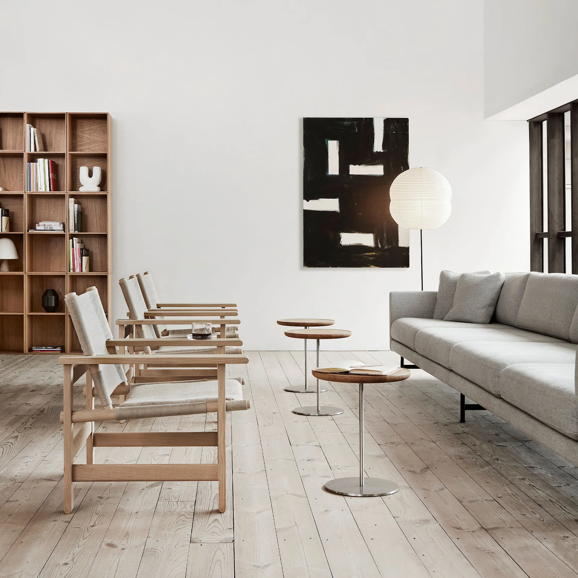 The Canvas Chair Incl. Seat Cushion - Fredericia Furniture - Børge Mogensen - NO GA