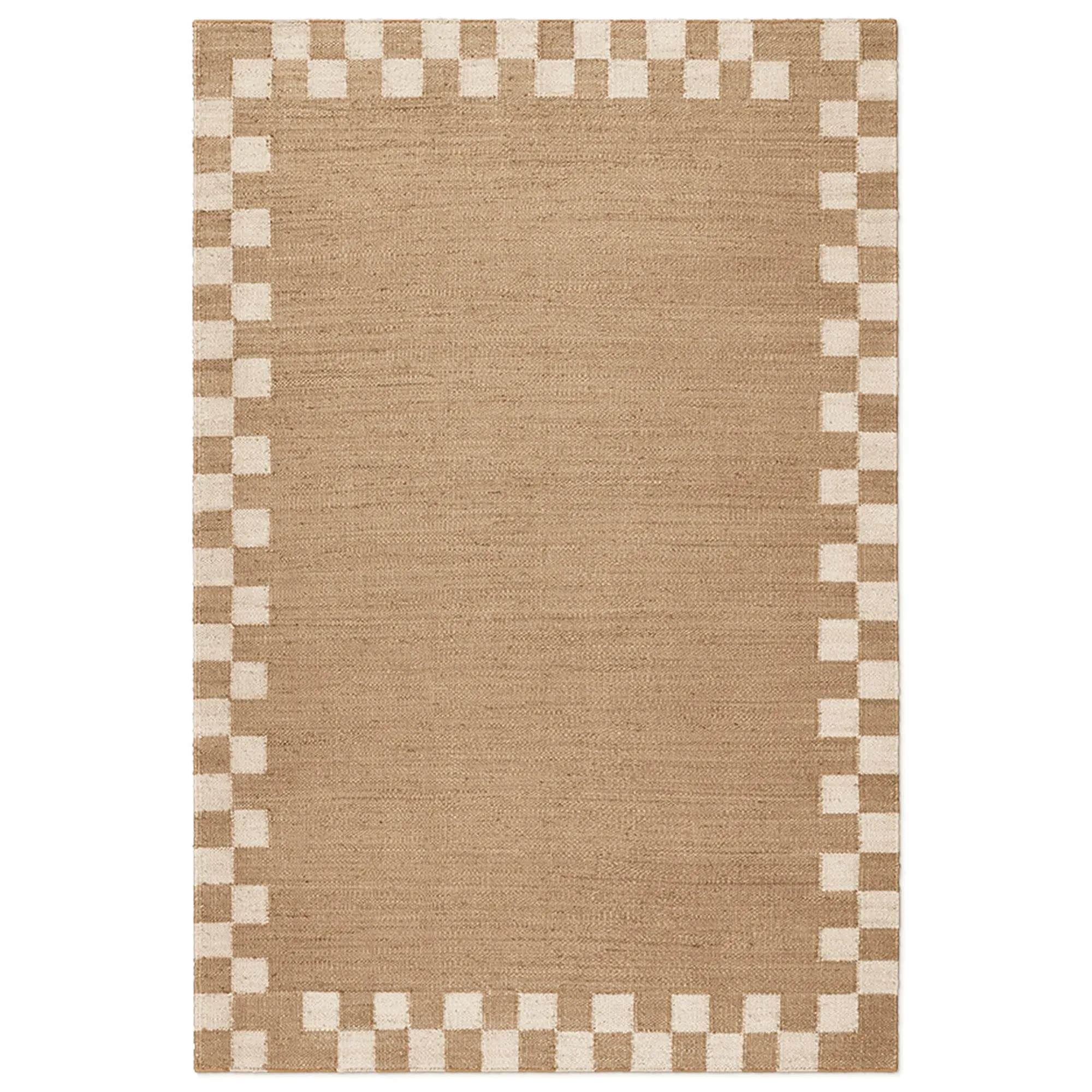 Jute Border Cream matta - 1