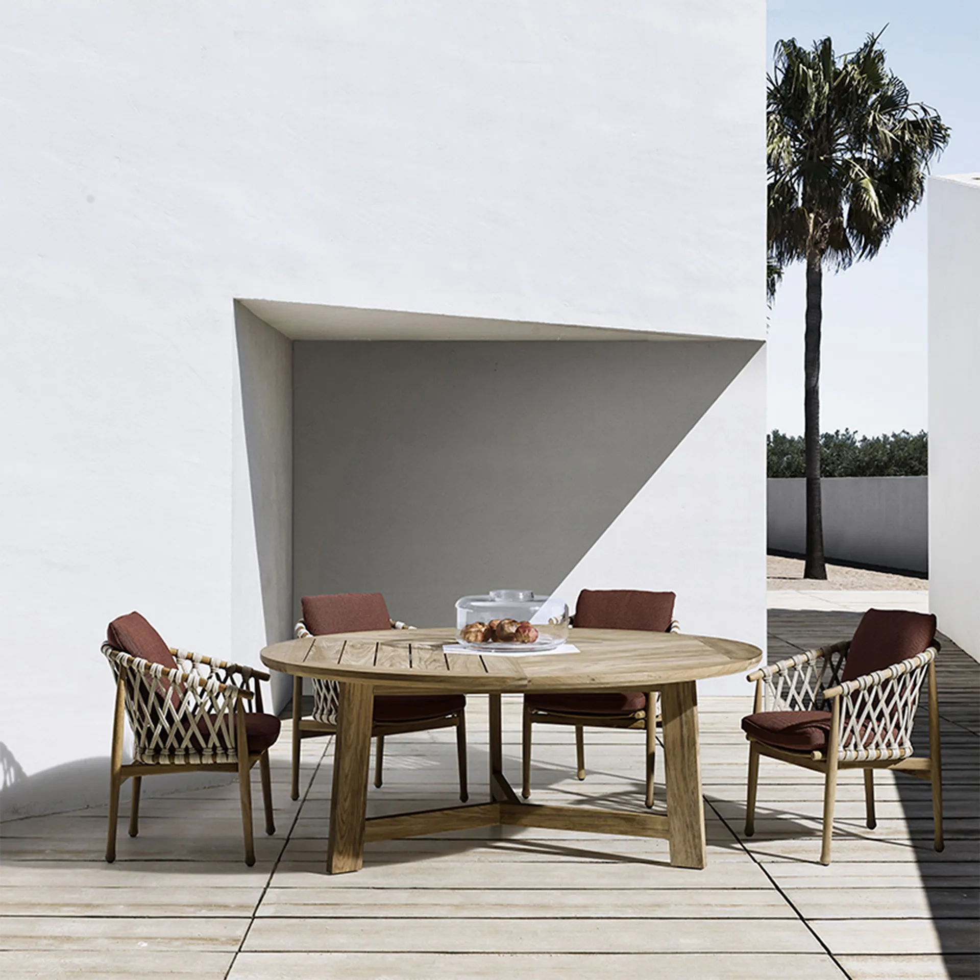 Ginestra Outdoor Round Table - B&B Italia - Antonio Citterio - NO GA