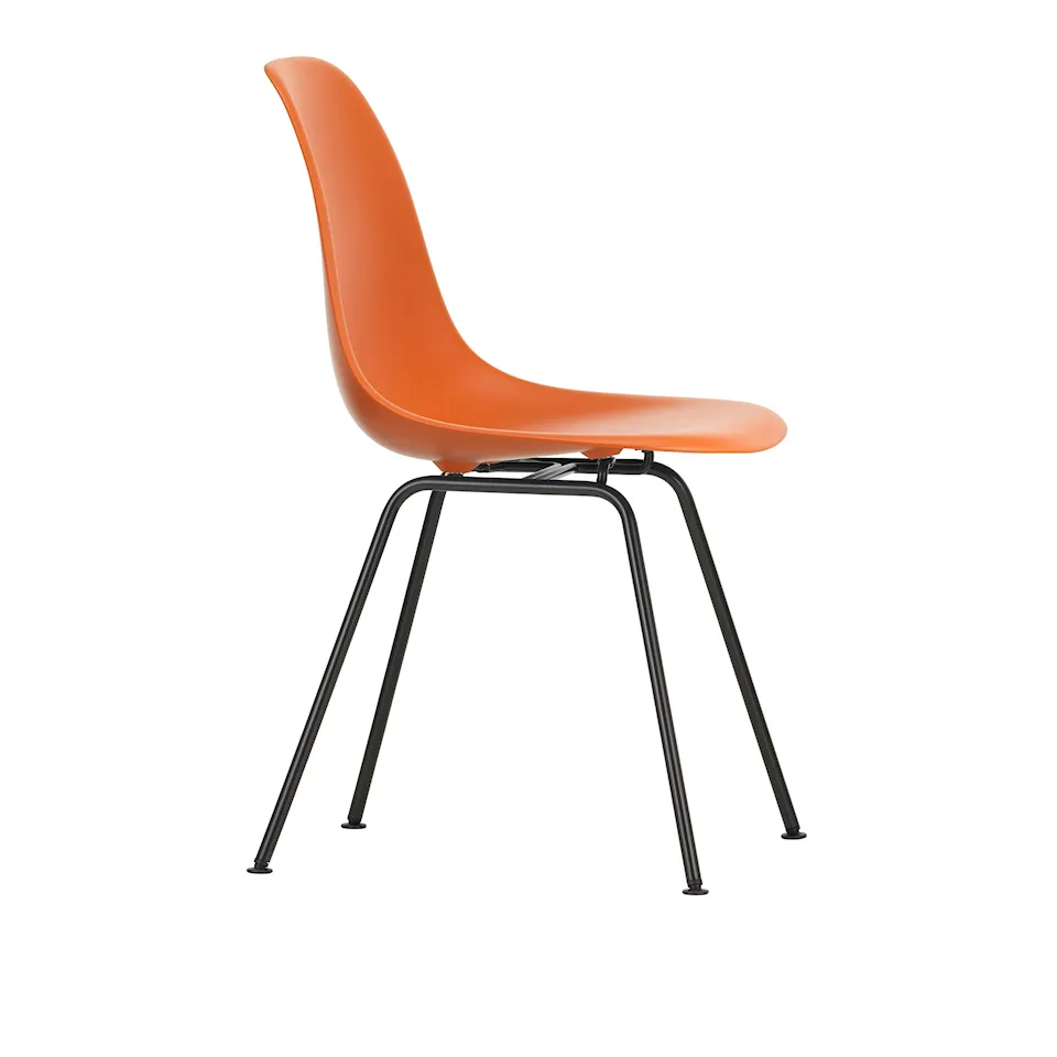 Eames Plastic Chair DSX - 43 Rusty Orange - Basic Dark Base