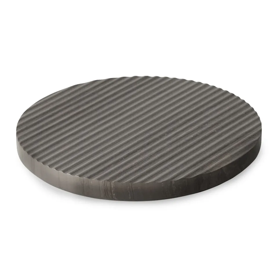 Groove grytunderlägg grå 21,6 cm