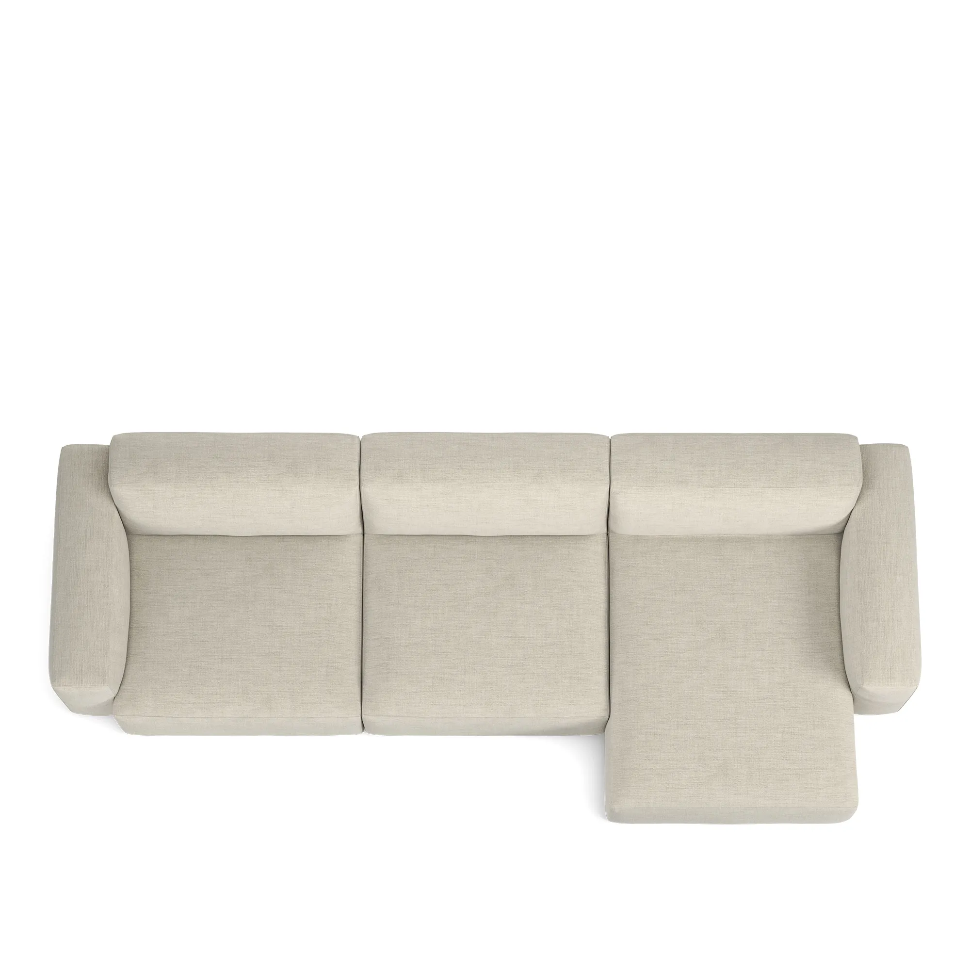 Brick 3-sitssoffa schäslong höger - 8