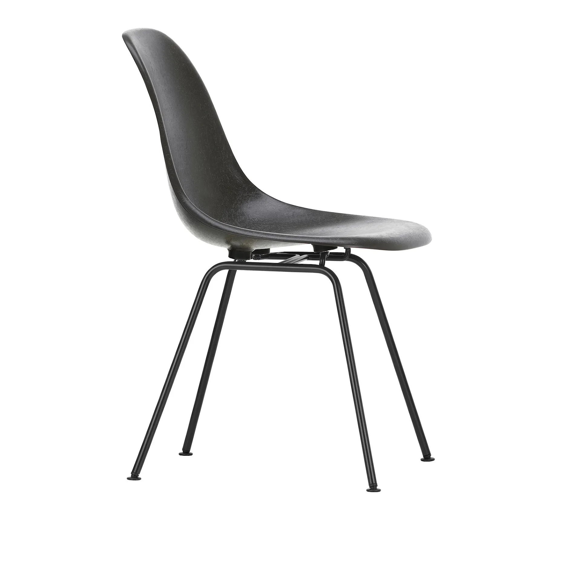 Eames Fiberglass Chair DSX stol Basic Dark - Vitra - Charles & Ray Eames - NO GA