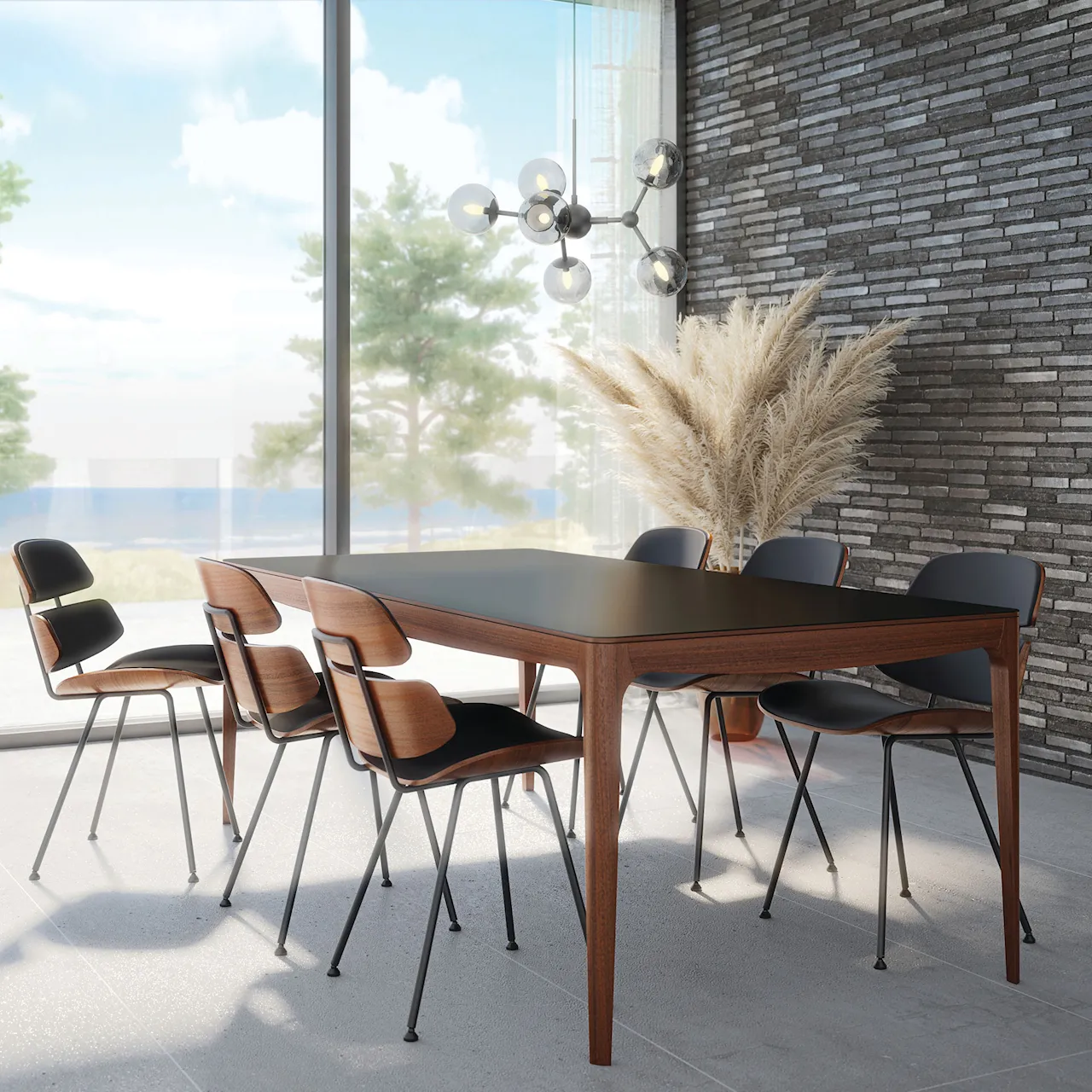 GM 3700 Ro Dining Table 180 x 100 cm