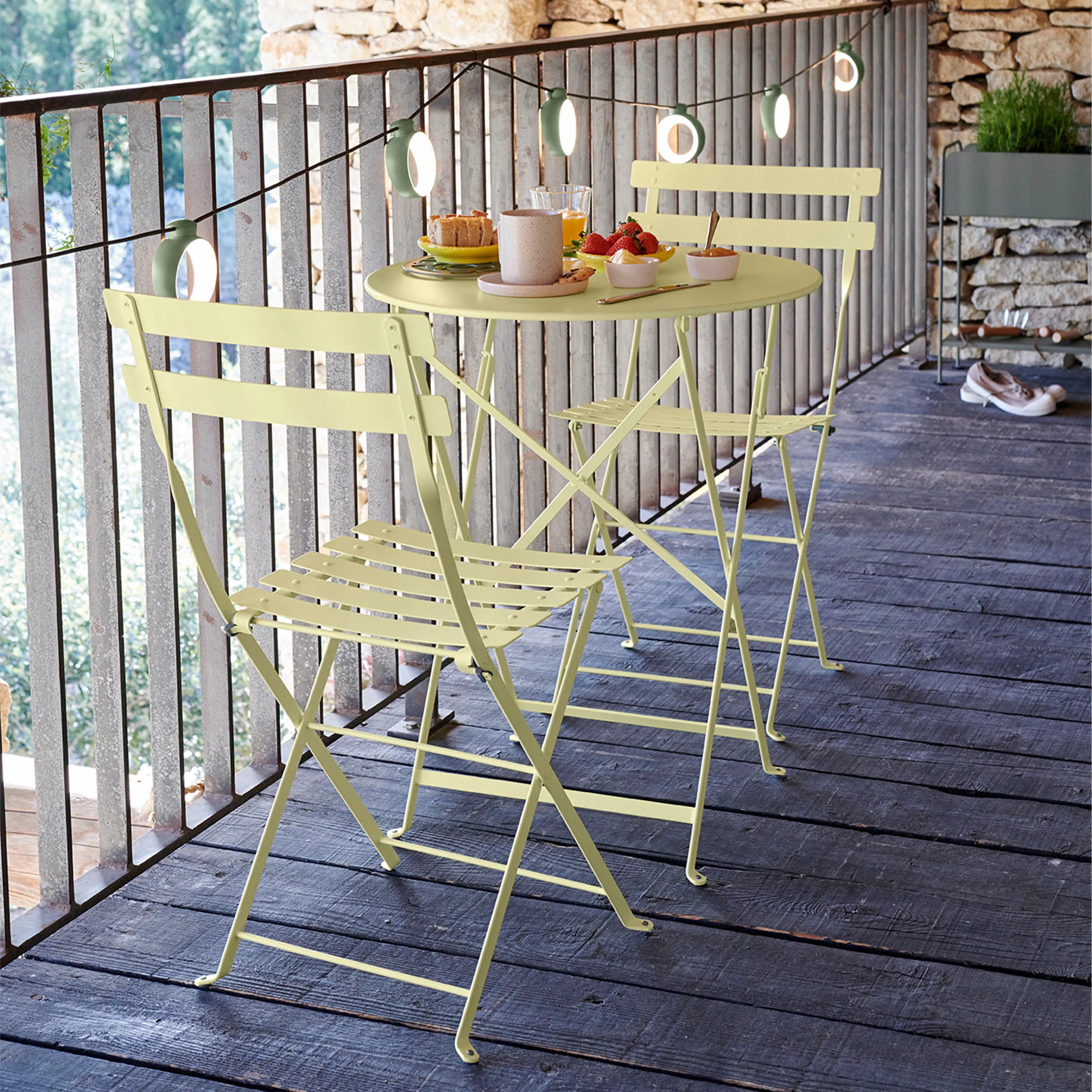 Bistro matbord utomhus Ø 60 cm - 3