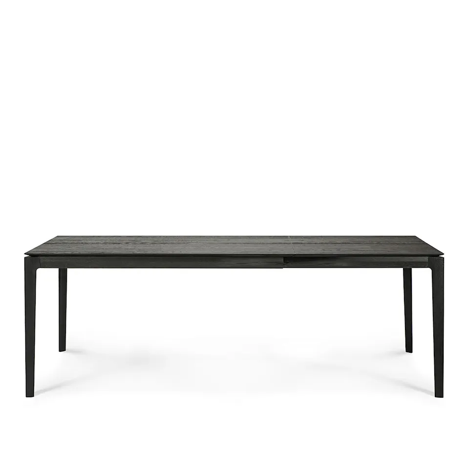 Bok Extendable Dining Table Black Oak