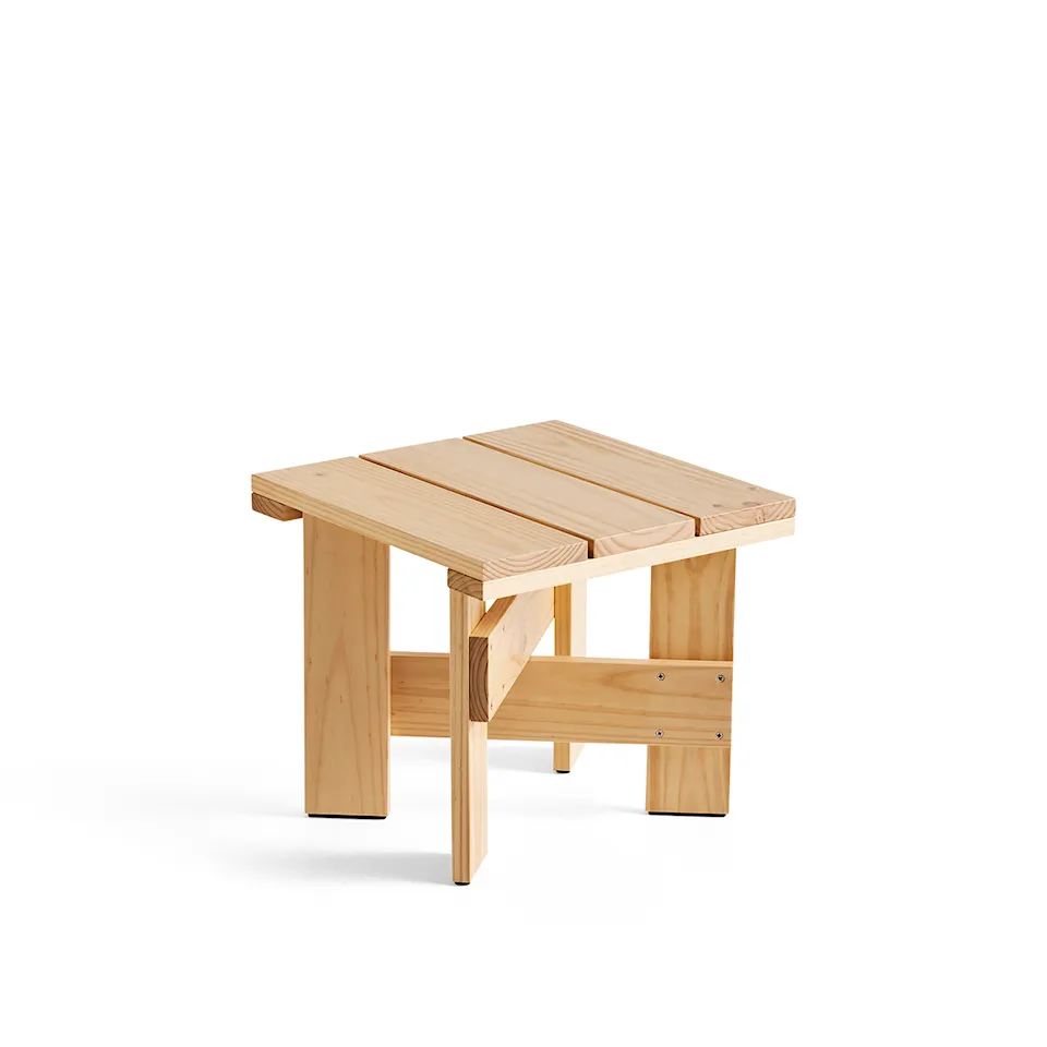 Crate Low Table / Water-Based Lacquer pinewood