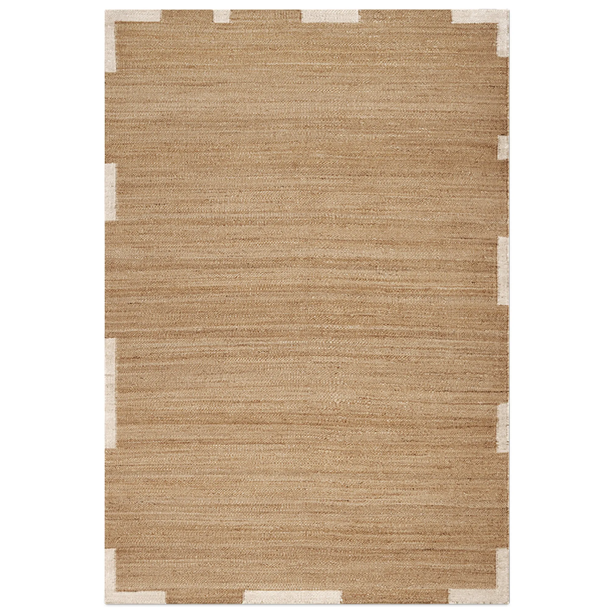 Jute Edge Cream jutematta - 1