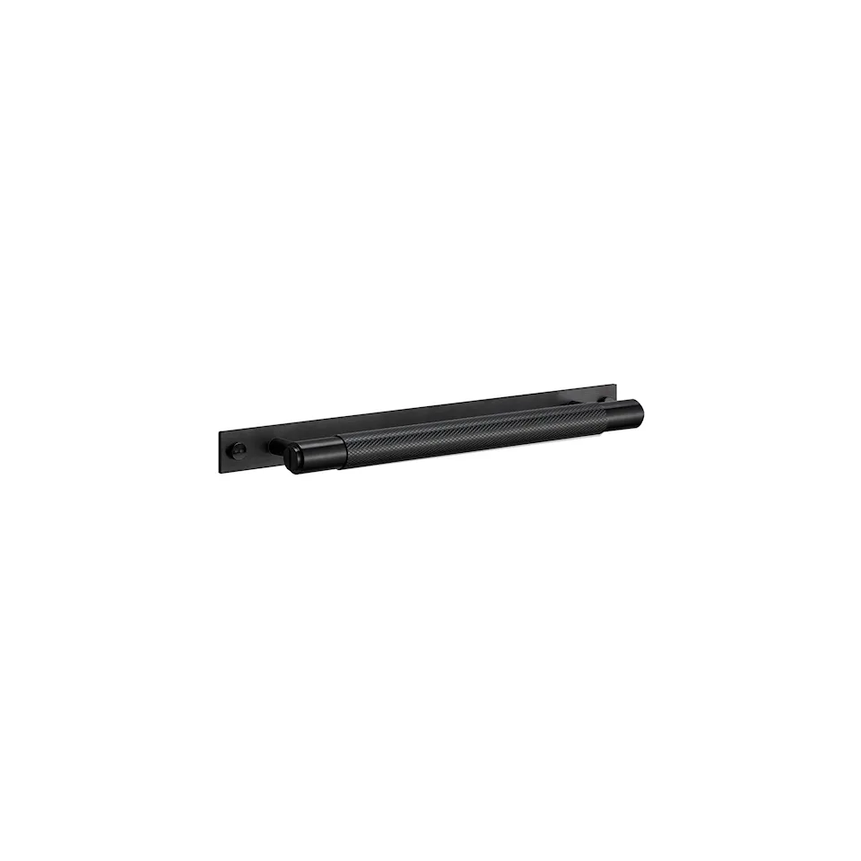 Pull Bar / Plate - Medium (300mm) Black