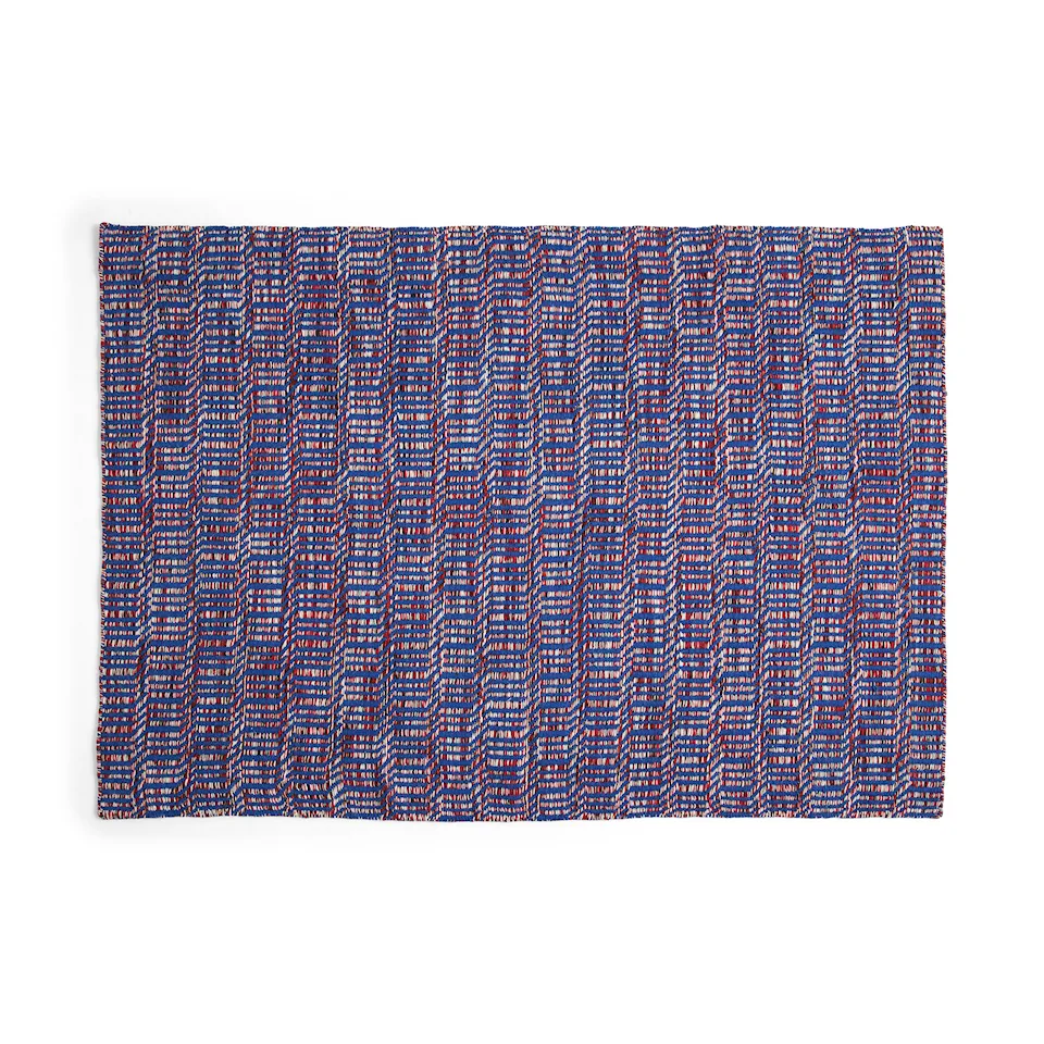 Radio Rug Red/Blue