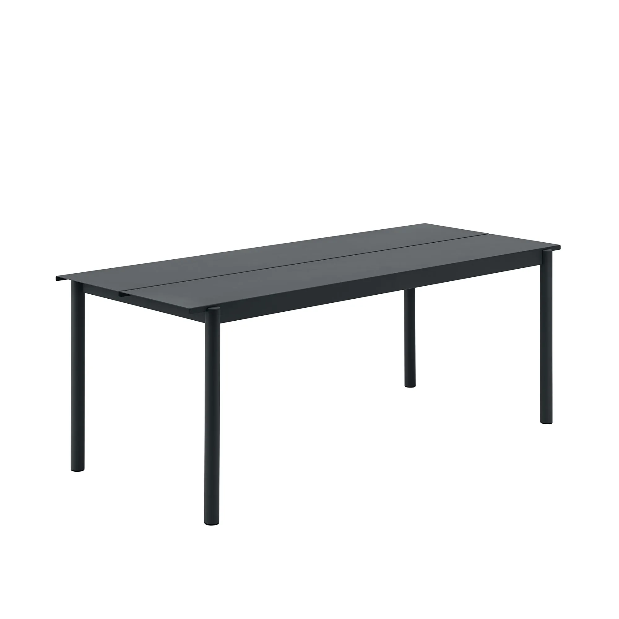 Linear Steel matbord utomhus 200 cm - 1
