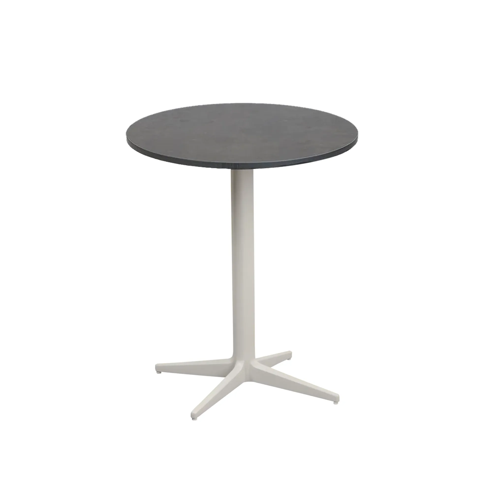 Drop cafébord dia.45 cm dark grey structure - 1