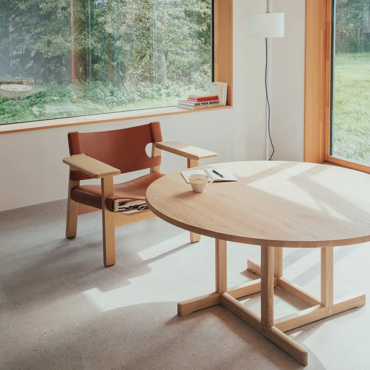 BM80 Mogensen soffbord Ø120 cm