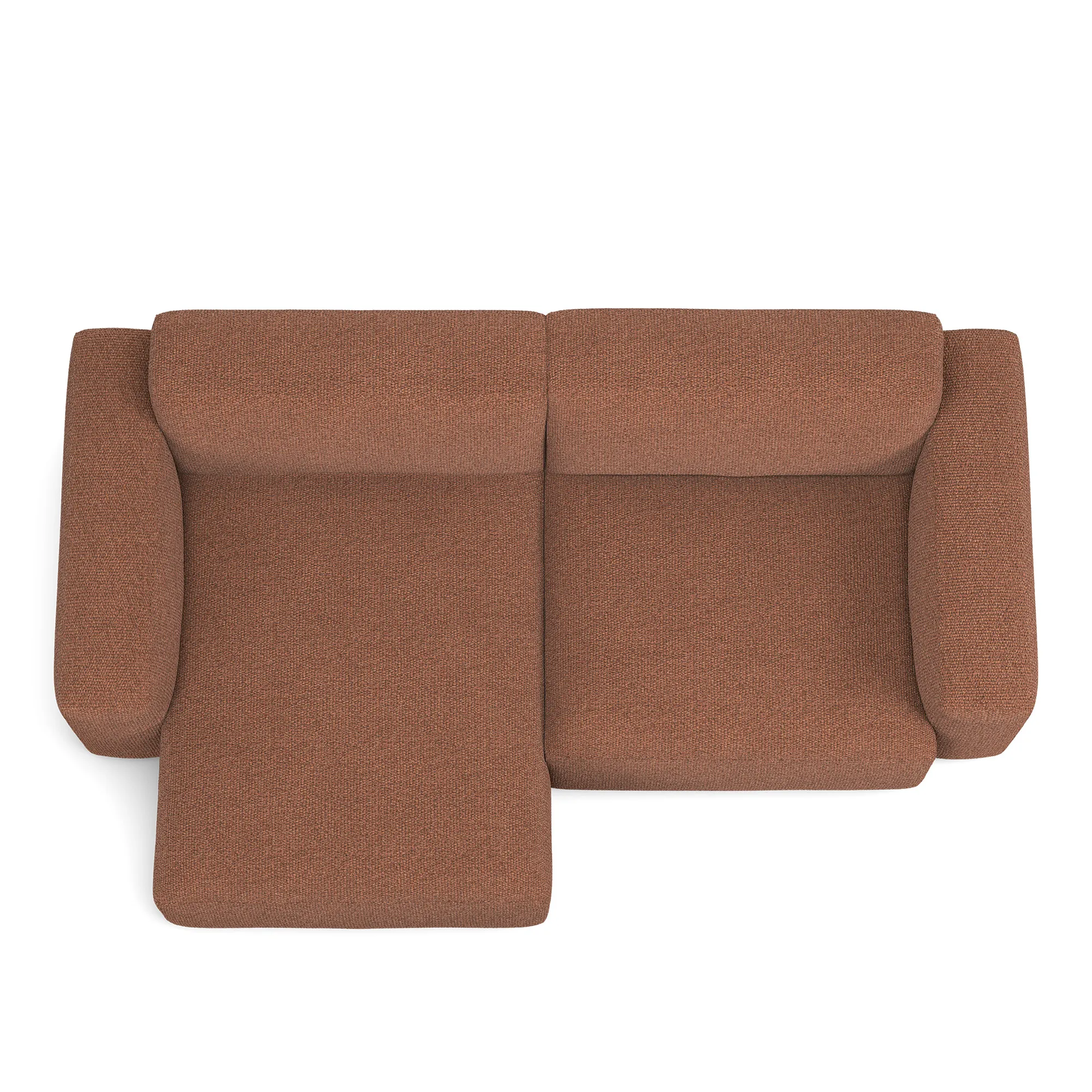 Brick 2-sitssoffa schäslong vänster - 8