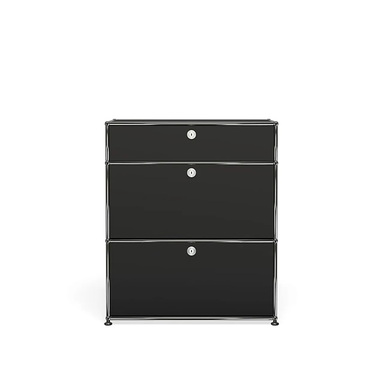 USM Haller 51 storage unit, Steel Blue