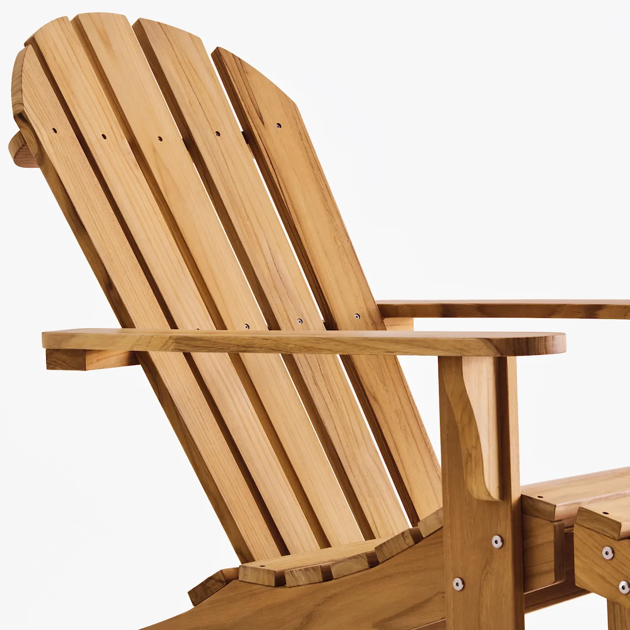 Midsummer lounge chair with footstool