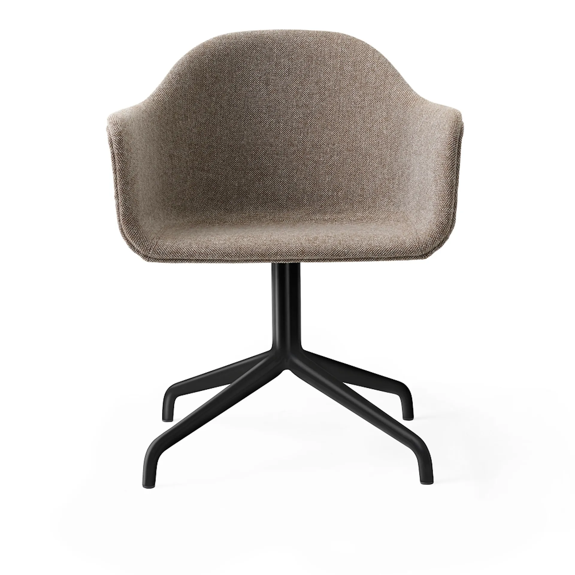 Harbour Swivel Chair Med Klädsel - Svart Aluminium - Audo Copenhagen - NO GA