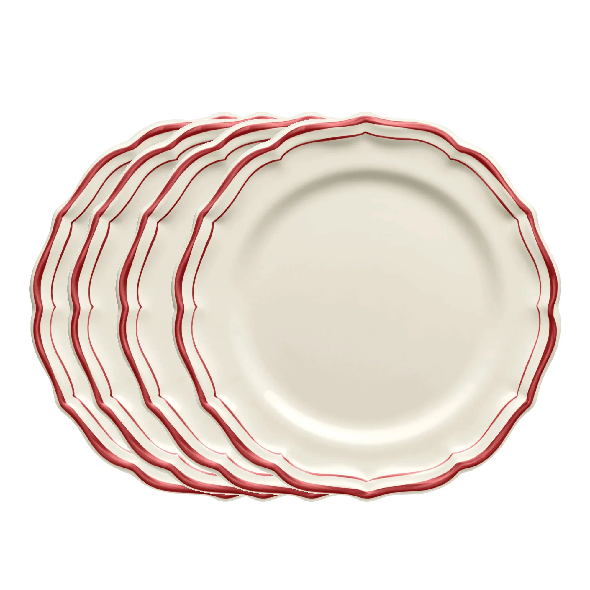 Filet desserttallrik 4-pack - 3