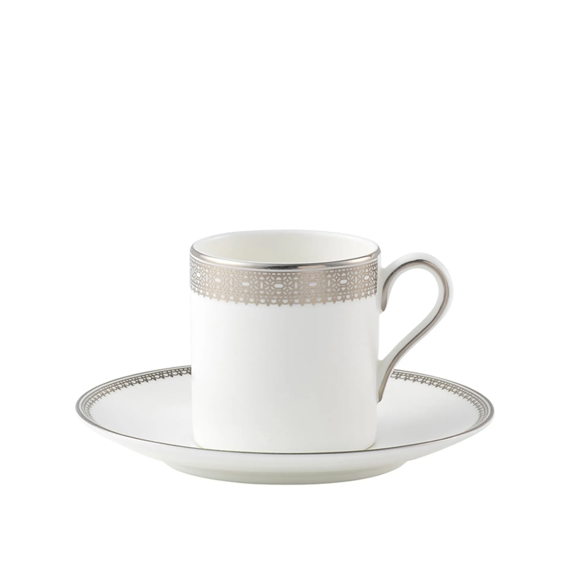 Vera Wang Lace Platinum Espresso Cup - Wedgwood - Vera Wang - NO GA