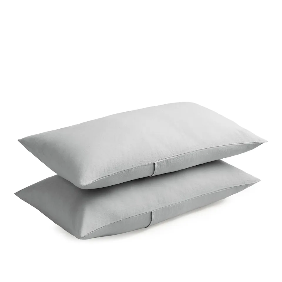 Linen Blend Mist örngott 2-pack