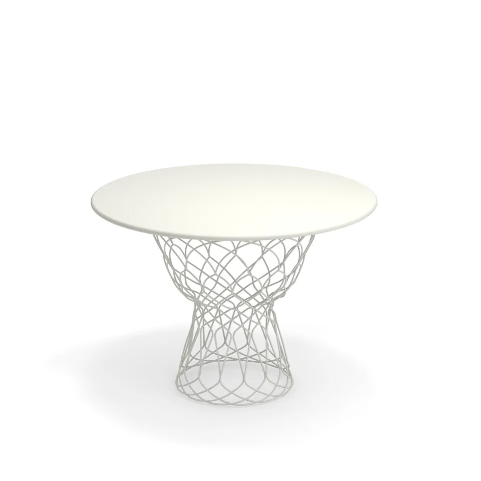 Re-Trouvé Round Table Ø105, Matt White