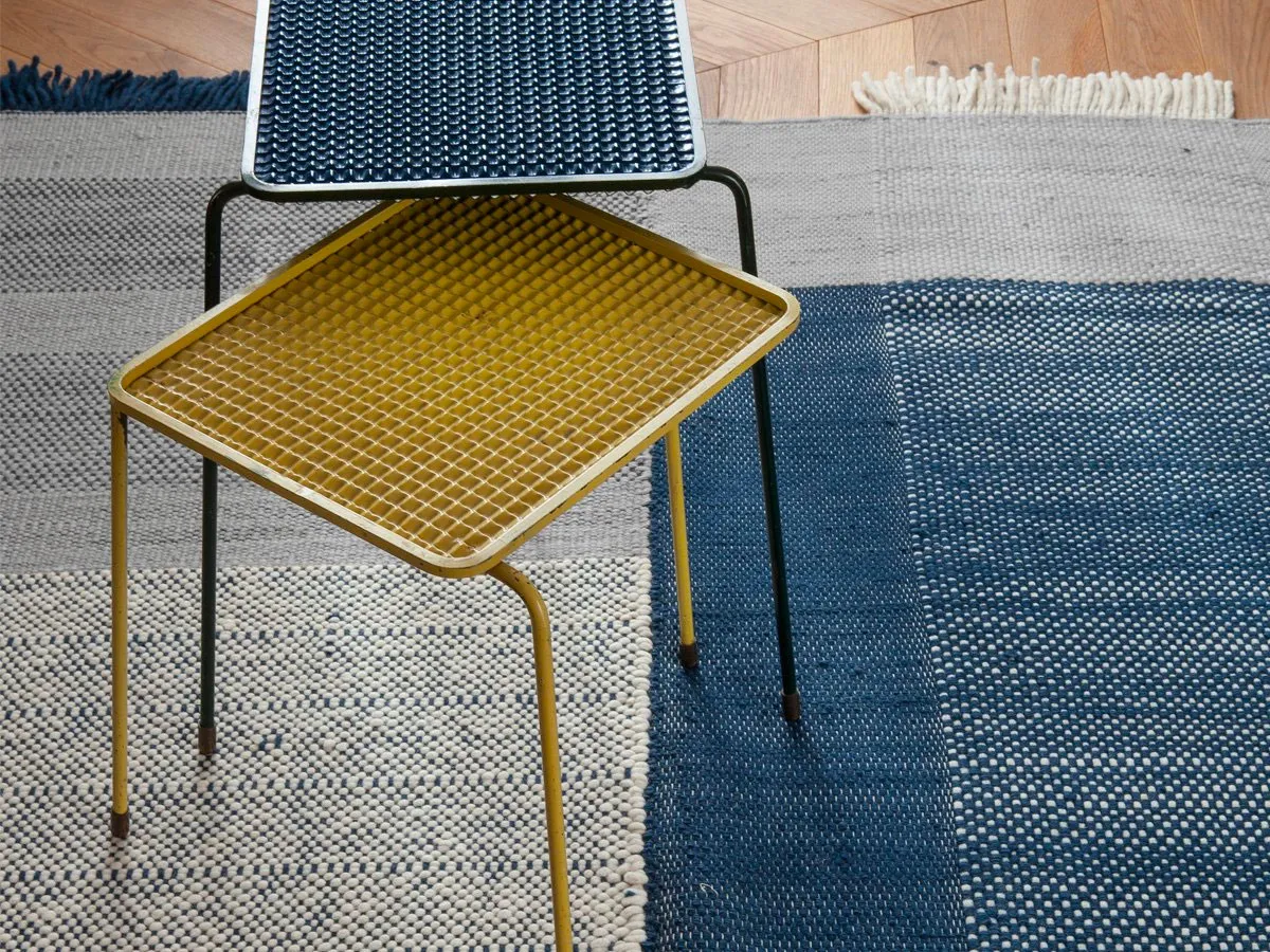 Tres Blue Rug - 2