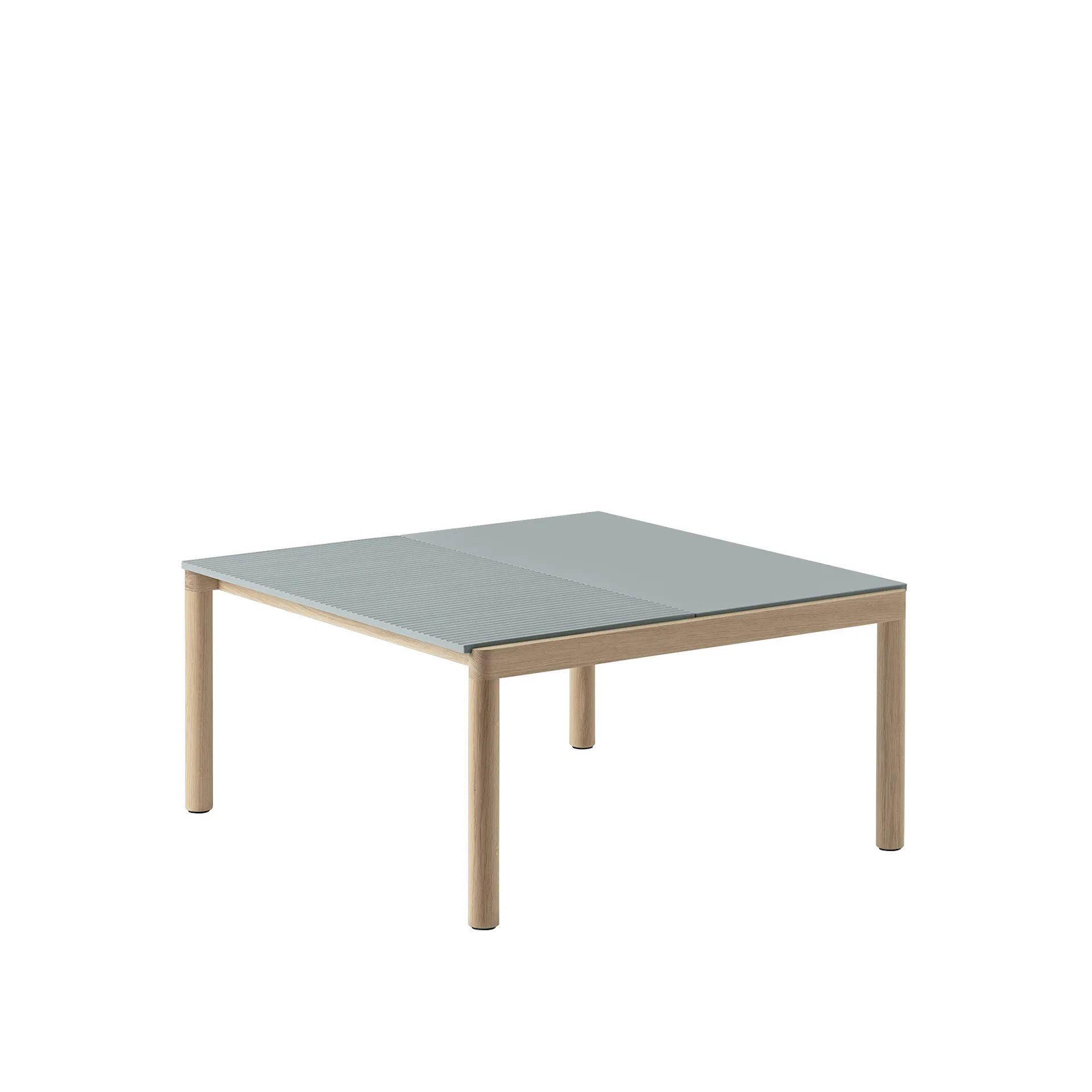 Couple Coffee Table 1 Plain 1 Wavy 80 x 84 x 40 - Muuto - NO GA