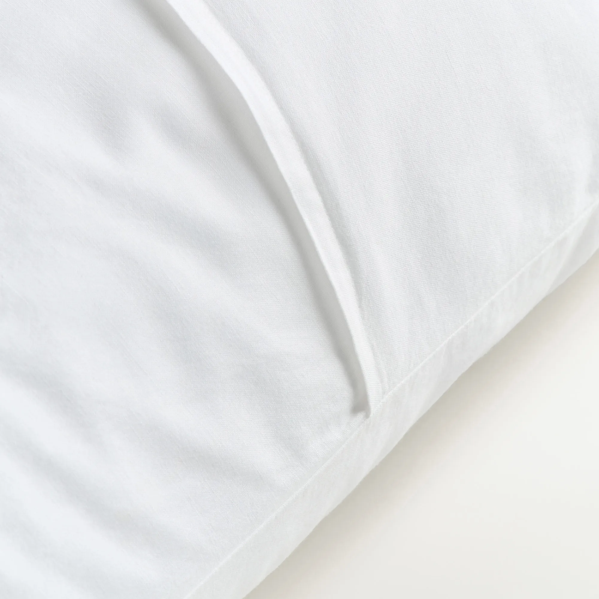 Linen Blend Crisp White örngott 2-pack - 6